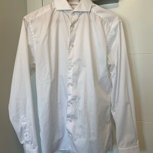 Eton 15.5 Slim Classic White Men's Shirt